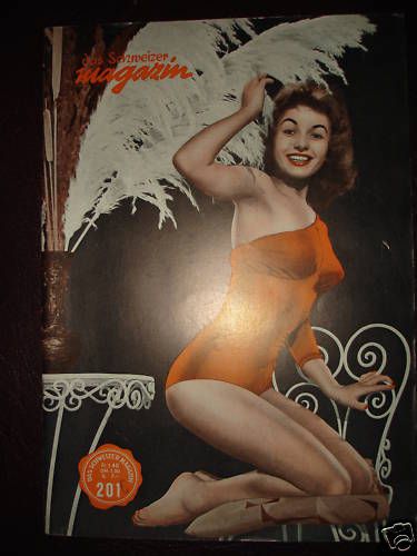 SCHWEIZER FILM magazine side cover Issue 201 January 1960