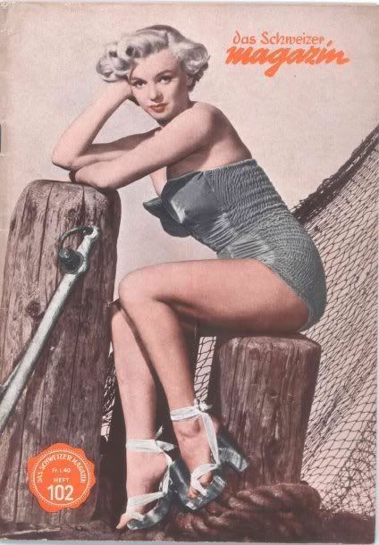 SCHWEIZER MAGAZIN |DAS magazine side cover Issue 102  1951