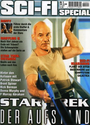 SCI-FI SPECIAL magazine side cover Issue 1 January 1999