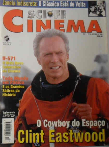 SCI-FI NEWS CINEMA magazine side cover Issue 10 October 2000