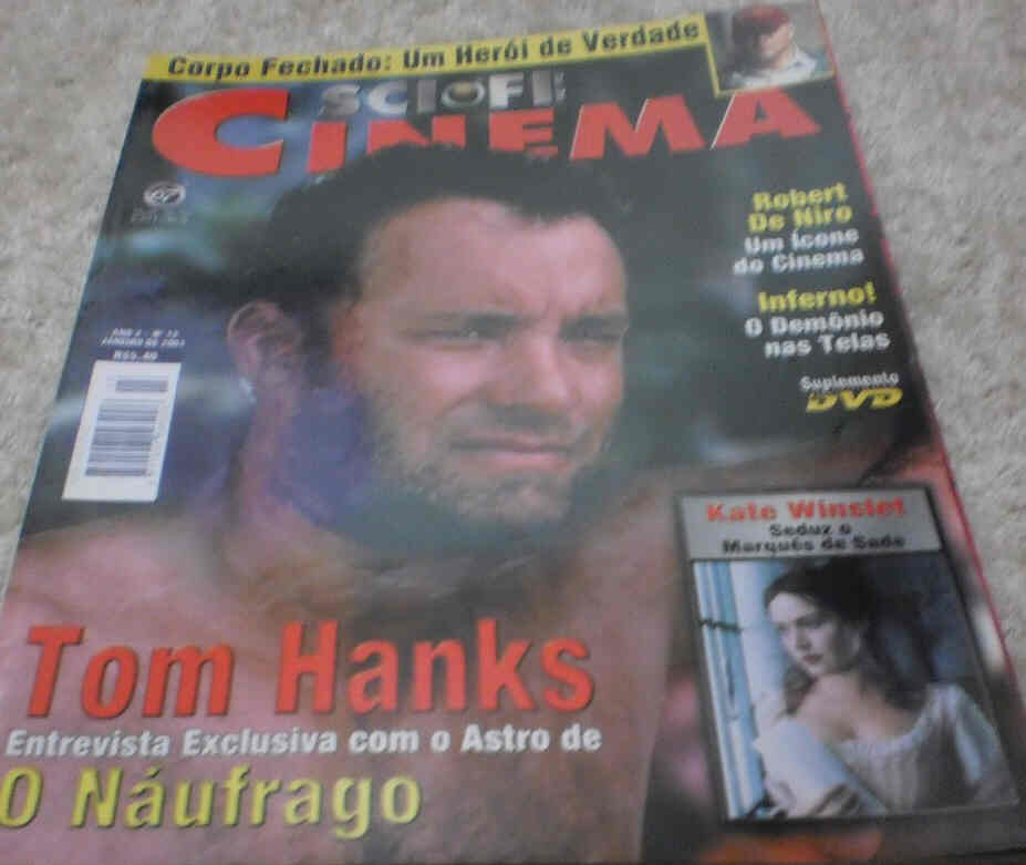 SCI-FI NEWS CINEMA magazine side cover Issue 13 January 2001