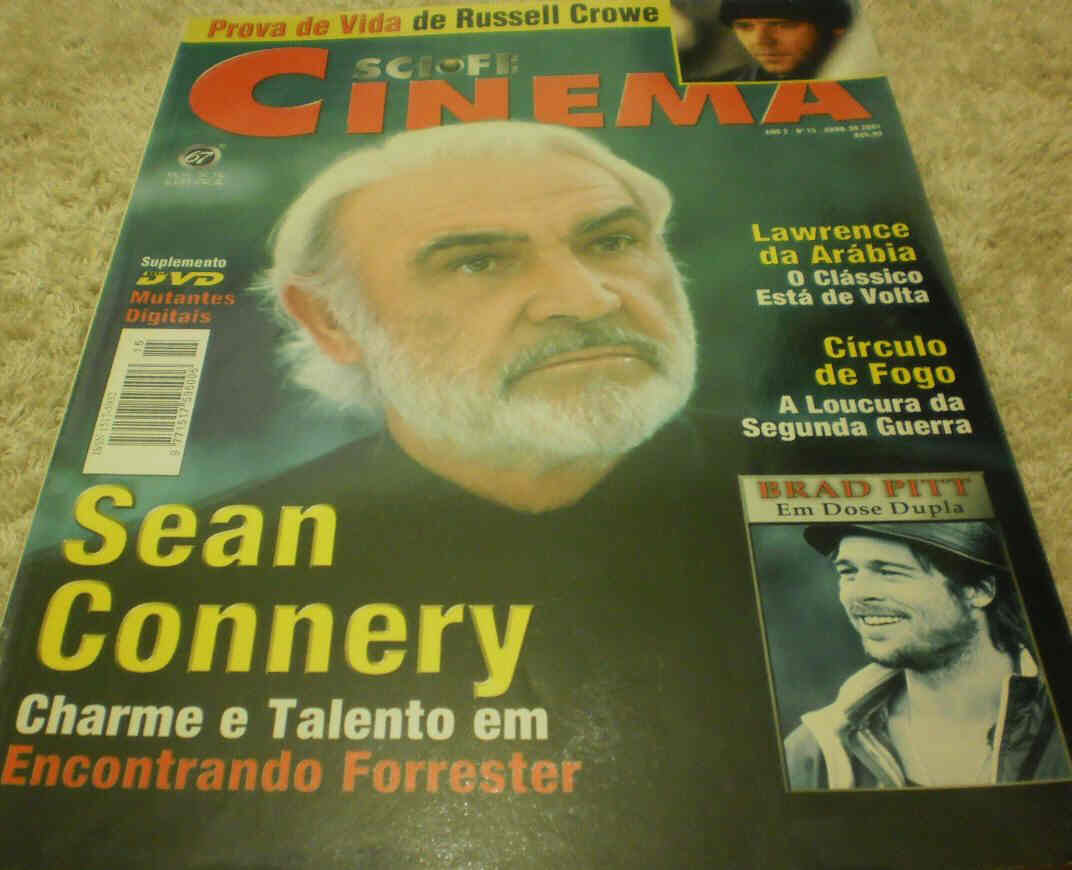 SCI-FI NEWS CINEMA magazine side cover Issue 15 May 2001