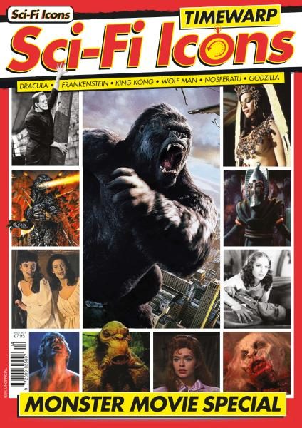 SCI-FI ICONS magazine side cover Issue 4 July 2017