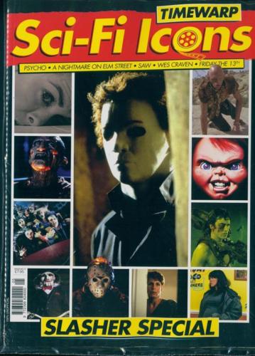 SCI-FI ICONS magazine side cover Issue 10  January 2018