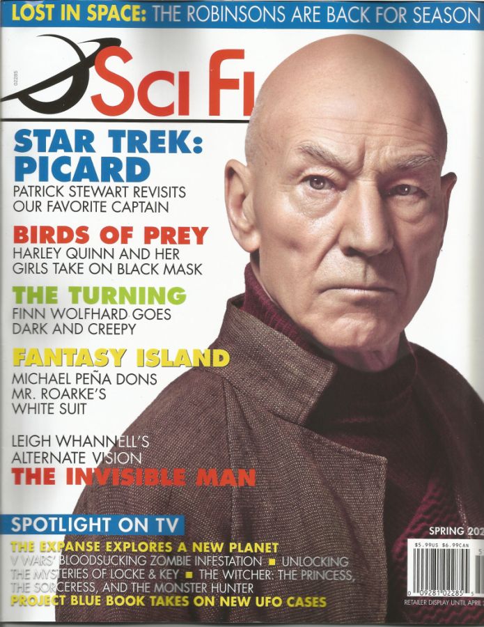 SCI FI magazine side cover Spring 2020