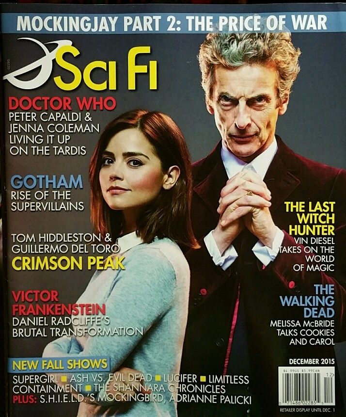 SCI FI magazine side cover December 2015