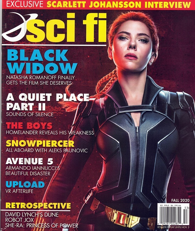 SCI FI magazine side cover Fall 2020