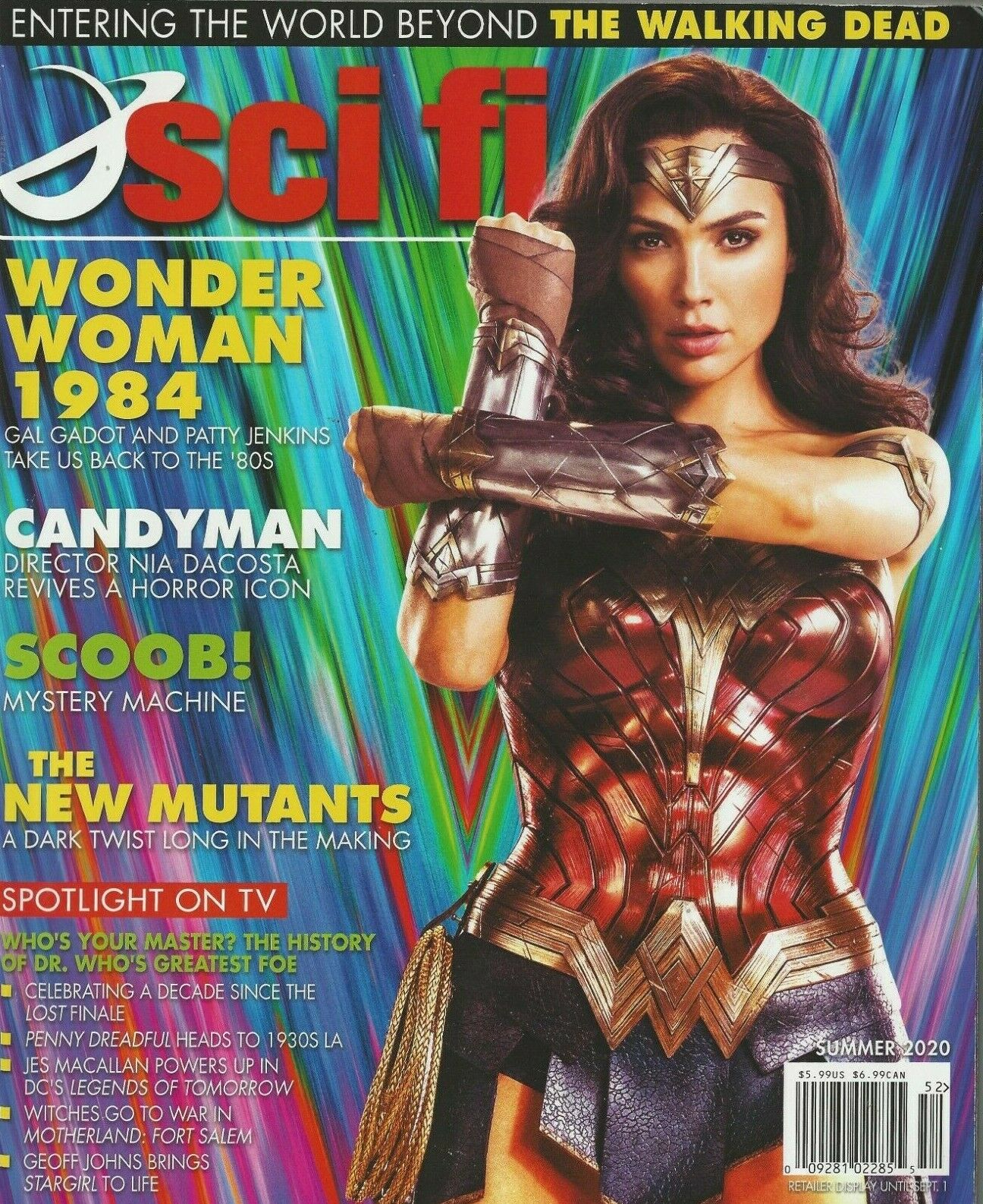 SCI FI magazine side cover Summer 2020