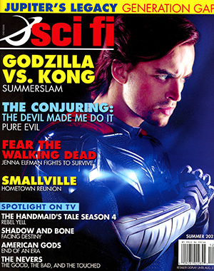 SCI FI magazine side cover Summer 2021