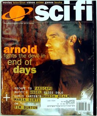 SCI FI magazine side cover January 2000
