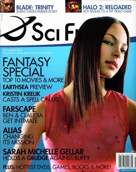 SCI FI magazine side cover  Vol 10 # 6 December 2004