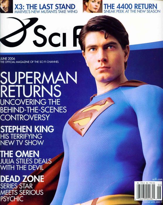 SCI FI magazine side cover  Vol 12 # 3 June 2006