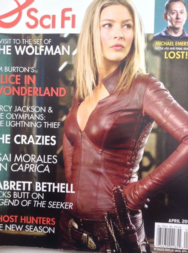 SCI FI magazine side cover  Vol 16 # 2 April 2010
