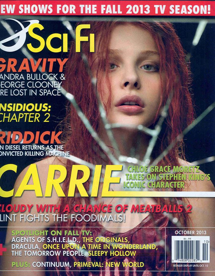 SCI FI magazine side cover October 2013