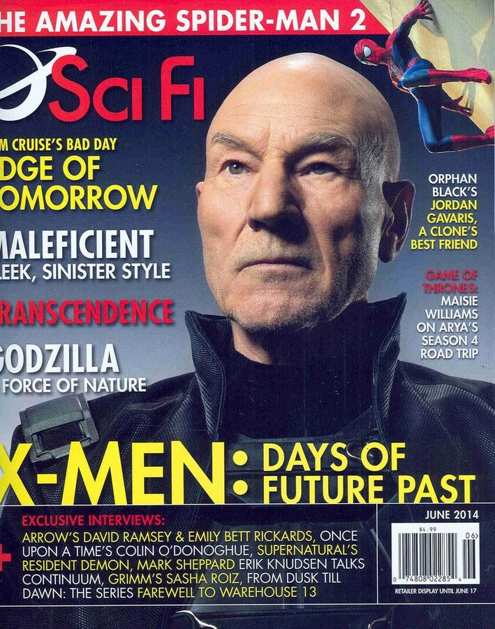 SCI FI magazine side cover June 2014
