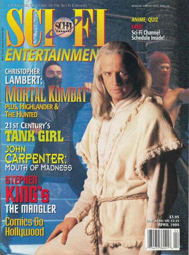 SCI FI magazine side cover April 1995