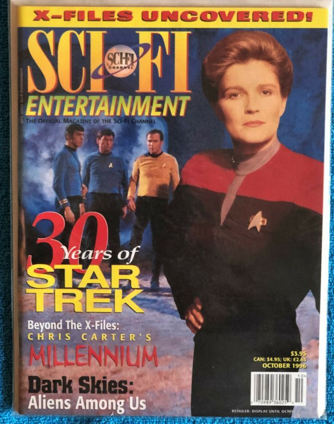SCI FI magazine side cover October 1996