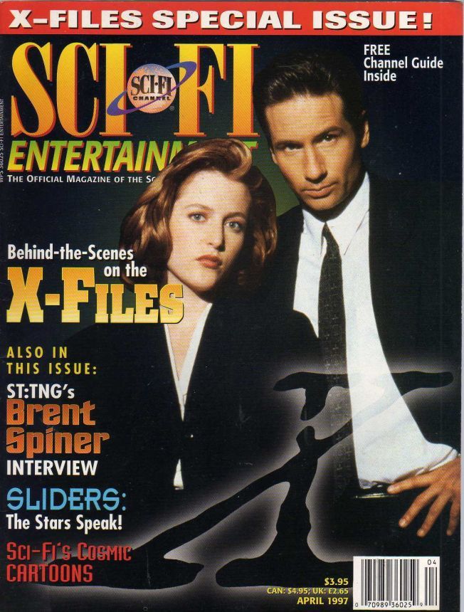 SCI FI magazine side cover April 1997