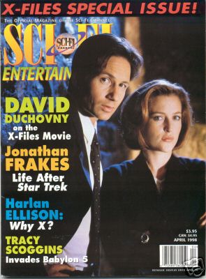 SCI FI magazine side cover April 1998