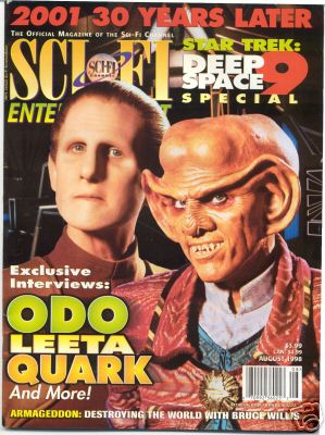 SCI FI magazine side cover August 1998