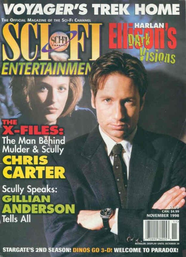 SCI FI magazine side cover November 1998