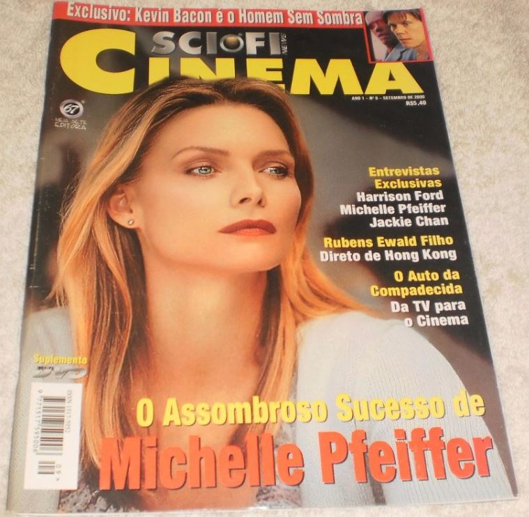 SCI-FI NEWS CINEMA magazine side cover Issue 9 September 2000