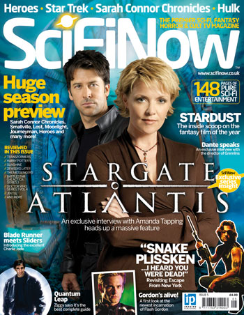 SciFiNow magazine side cover Issue 5  