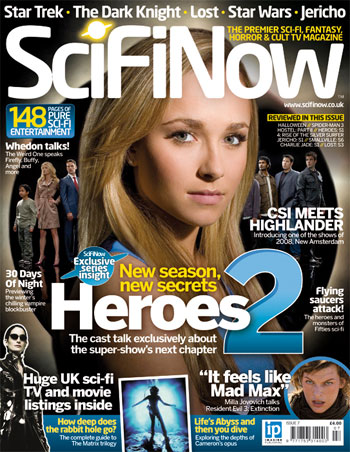 SciFiNow magazine side cover Issue 7  
