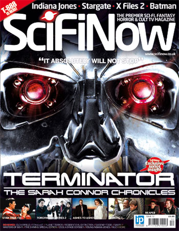 SciFiNow magazine side cover Issue 12  