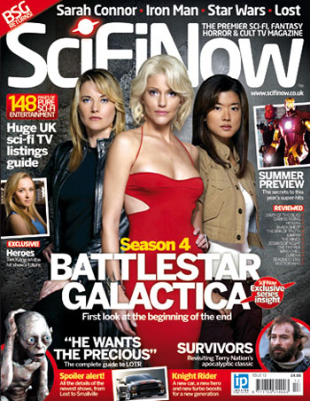 SciFiNow magazine side cover Issue 13  