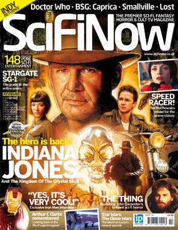 SciFiNow magazine side cover Issue 14  