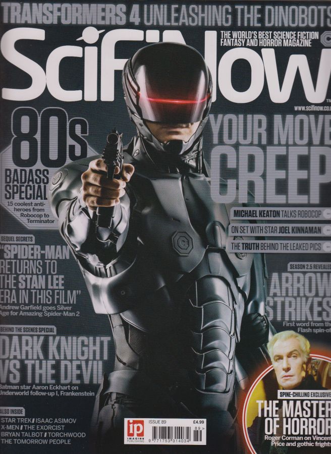 SciFiNow magazine side cover Issue 89  
