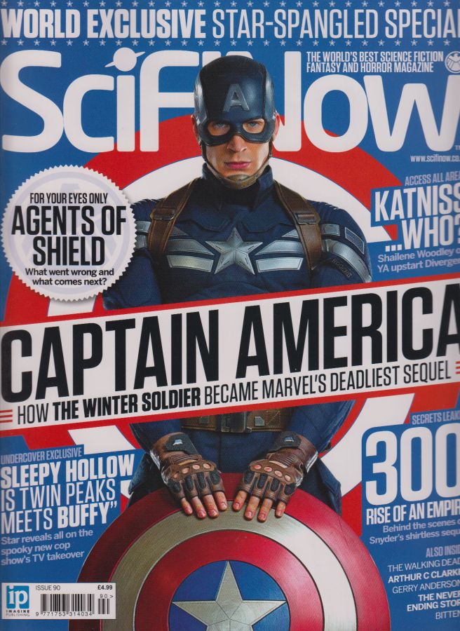 SciFiNow magazine side cover Issue 90  