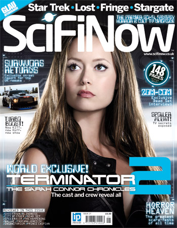 SciFiNow magazine side cover Issue 21  