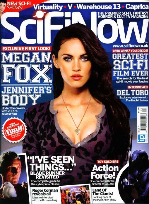 SciFiNow magazine side cover Issue 31  