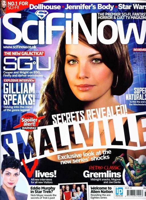 SciFiNow magazine side cover Issue 33  