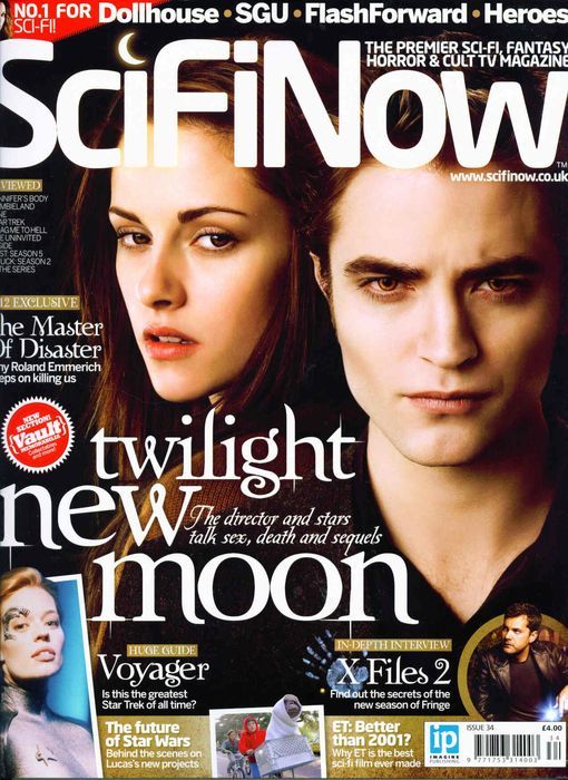 SciFiNow magazine side cover Issue 34  