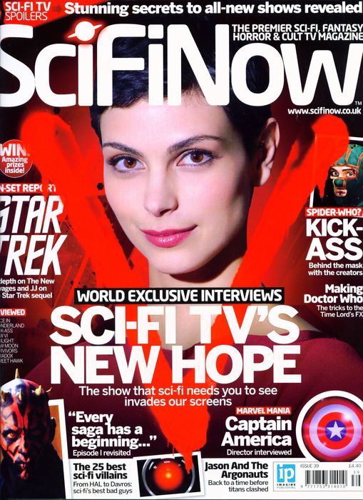 SciFiNow magazine side cover Issue 39  