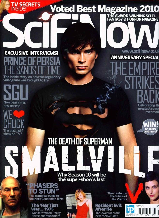 SciFiNow magazine side cover Issue 41  