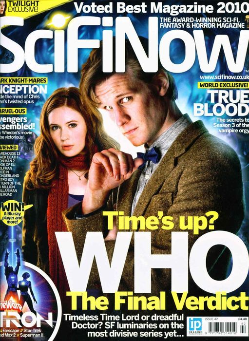 SciFiNow magazine side cover Issue 42  