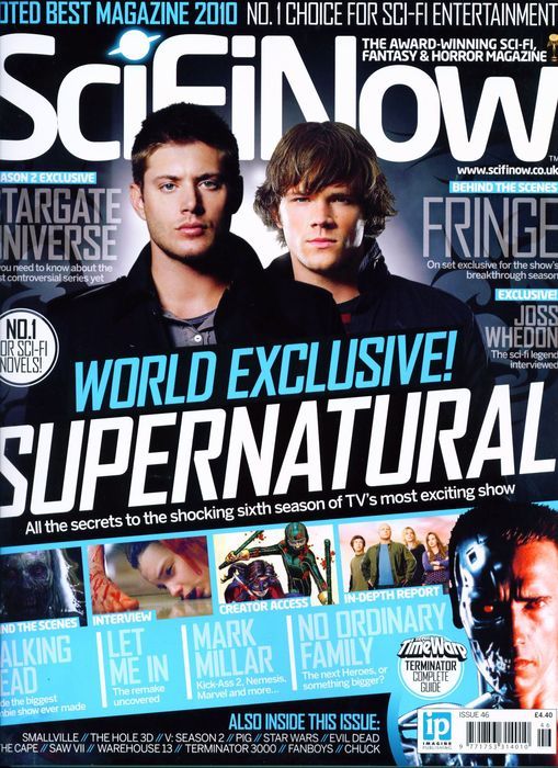 SciFiNow magazine side cover Issue 46  
