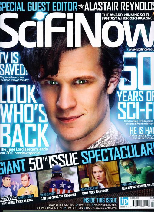 SciFiNow magazine side cover Issue 50  