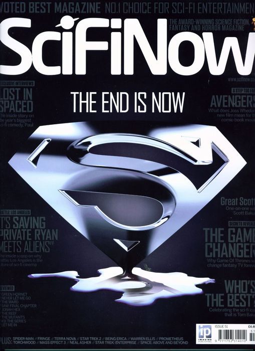 SciFiNow magazine side cover Issue 51  