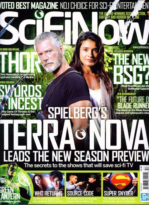 SciFiNow magazine side cover Issue 53  