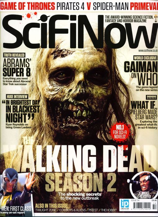 SciFiNow magazine side cover Issue 54  