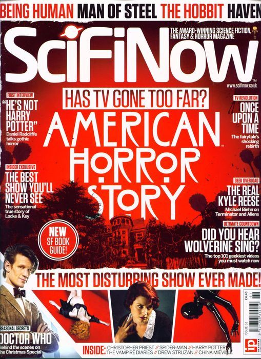 SciFiNow magazine side cover Issue 61  