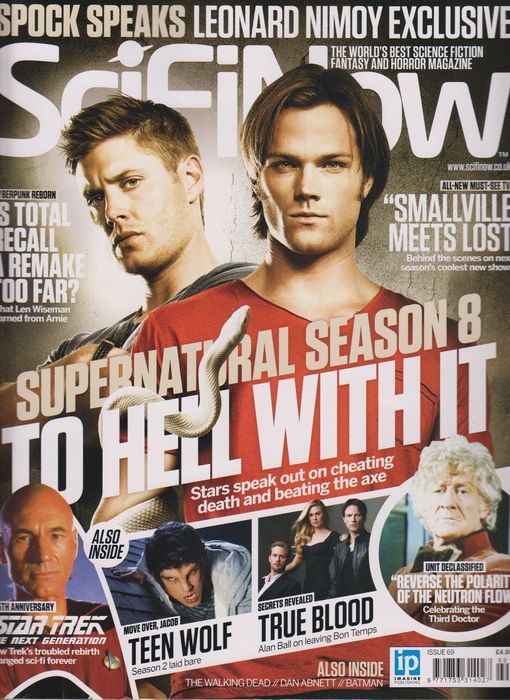 SciFiNow magazine side cover Issue 69  