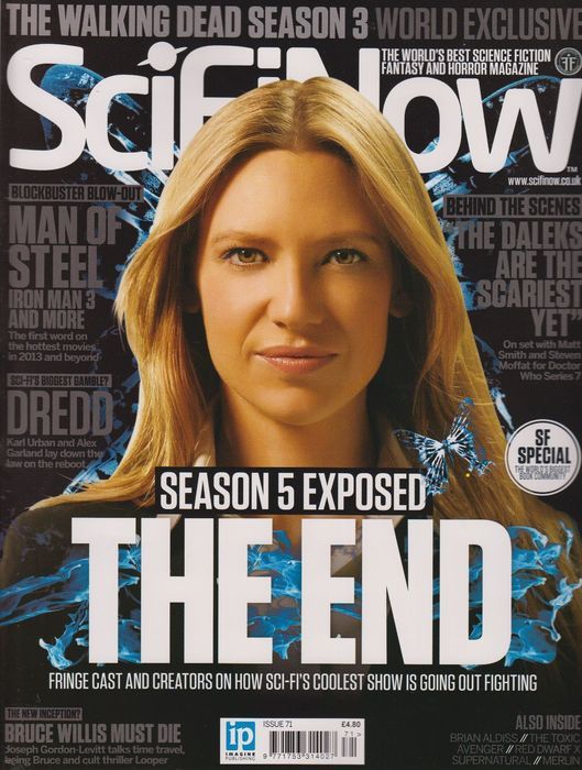 SciFiNow magazine side cover Issue 71  