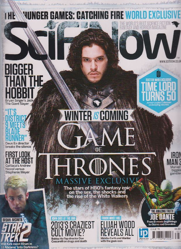 SciFiNow magazine side cover Issue 78  