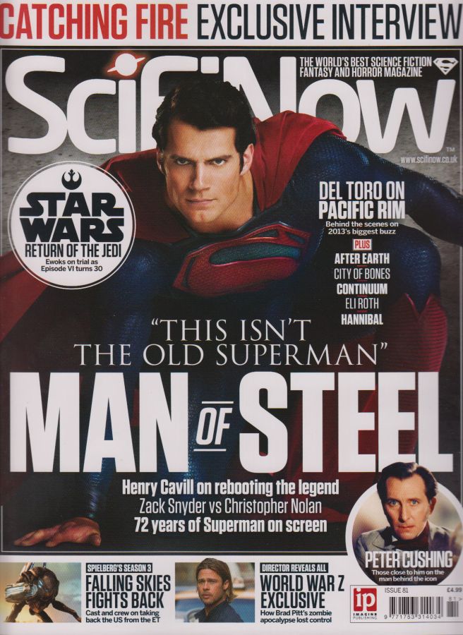 SciFiNow magazine side cover Issue 81  